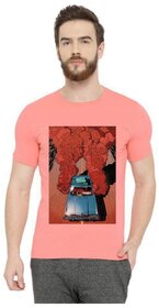 29K Mens Round Neck Half Sleeve Printed Tshirt