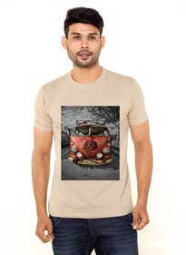 29K Mens Round Neck Half Sleeve Printed Tshirt
