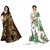 SVB Sarees Multicolor Art Silk Printed Sarees Pack Of 2 Saree