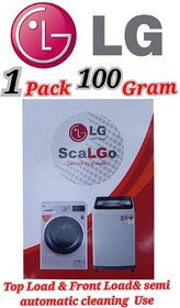 Use For LG Pack of 1(100grams x 1= 100grams) Descaling Powder Washing Machine