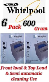 Use For Whirlpool Pack of 6(100grams x 6= 600grams) Descaling Powder Washing Machine