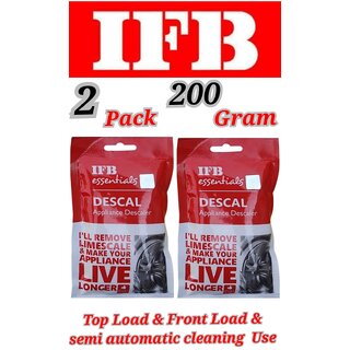Use For IFB Pack of 2(100grams x 2= 200grams) Descaling Powder Washing Machine