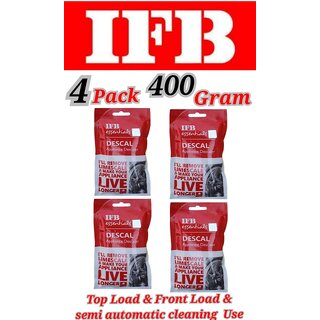 Use For IFB Pack of 4(100grams x 4= 400grams) Descaling Powder Washing Machine