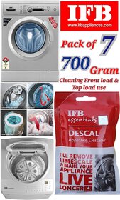 Use For IFB Pack of 7(100grams x 7= 700grams) Descaling Powder Washing Machine
