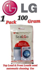 Use For LG Pack of 1(100grams x 1= 100grams) Descaling Powder Washing Machine