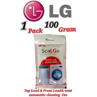 Use For LG Pack of 1(100grams x 1= 100grams) Descaling Powder Washing Machine
