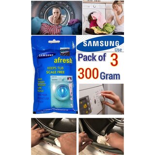 Use For SAMSUNG Pack of 3(100grams x 3=300grams) Descaling Powder Washing Machine