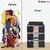 Sketchfab Combo of 3 Saree Cover Large with Creative Prints, Saree Storage Bag with Zip, Wardrobe Organiser, Clothes Cover & Storage (Assorted Color)
