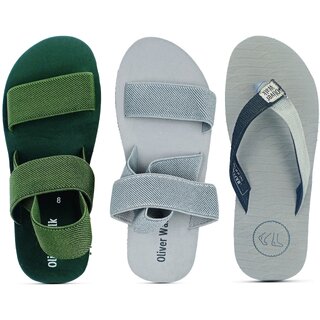 OLIVER WALK Sandal - Slipper Pack of 3