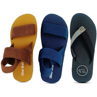 Sandal  Slippers Set of 3 - OLIVER WALK