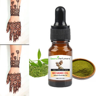 Henna Mehandi Oil For Making Mahendi Cones Used for Making Mahendi Cone, Mahendi Cone Making Oil, Cone Making Oil - 15ml