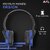 AXL AHP-02-BLUE Wired Headset.