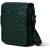 MATRICE messenger bag with green faux vegan leather(NE-S-0806-Green)