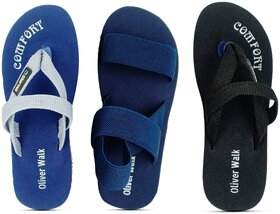Comfort Flip-Flop  Sandals Set of 3