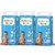 OYO BABY Diaper Premium Pants, Small size baby diapers Pants, Anti Rash diapers,12 Hours Protection (Pack of 3, Small)