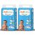 OYO BABY Diaper Premium Pants, Small size baby diapers Pants, Anti Rash diapers, 12 Hours Protection (Pack of 2, Small)