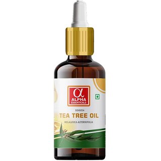 Alpha Essenticals Tea Tree Essential Oil Melaleuca alternifolia, 15ml, 100 Pure Aroma, Therapeutic Grade