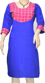 Anush Collecctions Self design Rayon Kurti