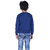 Kid Kupboard Regular-Fit Boy's Cotton Dark Blue Sweatshirt, Full-Sleeves, Pack of 1