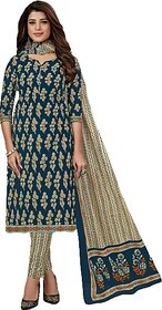 Womens Cotton Un-Stitched Dress Materials