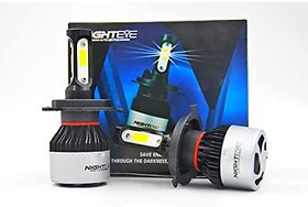 High Power And Super Lighting High/low Beam H4 plus Led Headlight Bulb Safety Driving At Night Vibration Resistant Led Light Kit For Bikes And Cars (Pack Of 2)