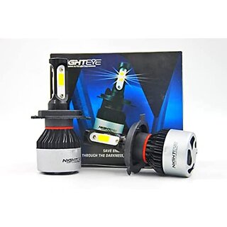 High Power And Super Lighting High/low Beam H4 plus Led Headlight Bulb Safety Driving At Night Vibration Resistant Led Light Kit For Bikes And Cars (Pack Of 2)