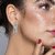 Silver Shine Silver Toned Beaded Stylist Fancy party wear Earring for Girls Alloy Stud Earring