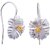 Silver Shine 92.5 Streling Silver Flower Drop Silver Earring For Women & Girls Silver Drops & Danglers