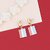 Silver Shine Stylish Charm stud Drop Earring For Girls Women Alloy Stud Earring