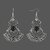 SILVER SHINE Sensational Chandbali Alloy Drops & Danglers