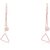 SHILVER SHINE ROUND & TRIANGLE HANGING Silver Drops & Danglers