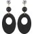 Silver Shine Exclusive Wooden Earrings Long Dangler Light Weight for Girls and Women. Wood Drops & Danglers