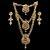 SILVER SHINE Alloy Jewel Set  (Gold)