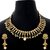 Paola Alloy Jewel Set  (Gold, Beige)