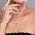 SILVER SHINE Sterling Silver Jewel Set  (White)