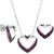 SILVER SHINE Sterling Sterling Silver Jewel Set  (Purple)