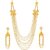 Paola Alloy Gold-plated Jewel Set  (Gold)