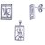 SILVER SHINE Sterling Silver Jewel Set  (Silver)