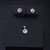 SILVER SHINE Sterling Silver Jewel Set  (White)