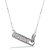 Silver Shine Silver Plated Chain With Stylish Heart Shape Solitaire Diamond Pendant For Women Alloy Chain