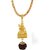 Silver Shine Gold Plated Classic designer Necklace Shiv Ji Trishul Pendant Chain Jewellers For Man And Boy Gold-plated Alloy