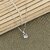 Silver Shine Silver Plated Delicated Chain With Star Shape Solitaire Diamond Pendant For Women Alloy Chain