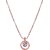 SILVER SHINE Lovely Flat Brass Cable Chain With Heart Beat Pendent Neckless Diamond Copper Plated Stainless Steel Chain