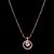 SILVER SHINE Lovely Flat Brass Cable Chain With Heart Beat Pendent Neckless Diamond Copper Plated Stainless Steel Chain