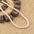 Silver Shine Traditional Pearl Mala With Natural Pearl For Girls And Women Alloy Chain