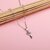 SILVER SHINE Diamond Stainless Steel Chain