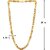 Silver Shine Gold Plated Designer Classic Look Necklace Jai Mata Di Pendant Chain Jewellery For Man And Boy Gold-plated Alloy