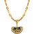 Silver Shine Gold Plated Designer Fancy Necklace Jai Mata Di Pendant Chain Jewellery For Man And Boy Gold-plated Alloy