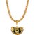 Silver Shine Gold Plated Classic designer Necklace OM Trishul Pendant Chain Jewellers For Man And Boy Gold-plated Alloy