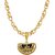 Silver Shine Stylish Party Wear Gold Plated Designer Necklace Jai Mata Di Pendant Chain Jewellery For Man And Boy Gold-plated Alloy